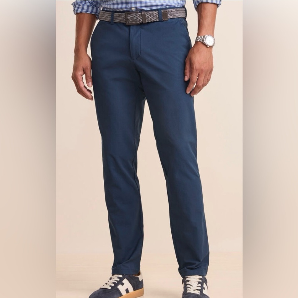 Vineyard Vines Men’s Sz 35/32 On The Go Pants‎ in Blue Blazer
